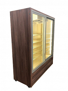 Декорирование холодильного оборудования под камень и дерево!